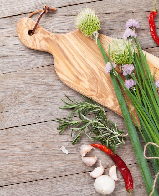 kuchyňa s čerstvými surovinami